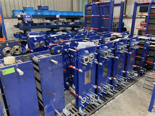 محول حرارة من نوع غسيل OEM التيتانيوم / الفولاذ المقاوم للصدأ محول حرارة