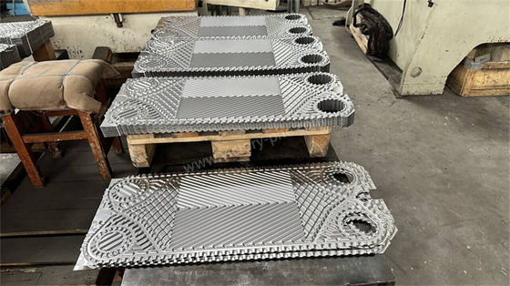 0.4mm - 0.6mm الصفيحة المبادلة الحرارية Sondex النيكل / التيانيم / الفولاذ المقاوم للصدأ