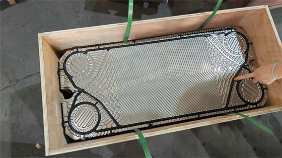 صفاء GEA المبادل الحراري صفيحة مسحوق الطلاء 0.5mm 0.6mm سمك