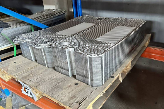 صفاء GEA المبادل الحراري صفيحة مسحوق الطلاء 0.5mm 0.6mm سمك