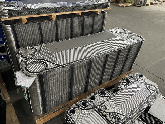 الصفيحة المتداولة مبادلة الحرارة المكونات 0.6mm 1.0mm سمك