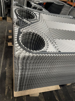 الصفيحة المبادلة الحرارية من سبيكل الذهب GEA مع 0.6mm 1.0mm سمك