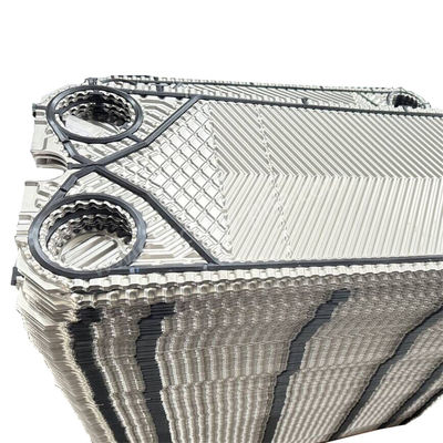 صفيحة PHE ذات الصمغ المختصر سبيكة النيكل Hastelloy C276 Inconel 626