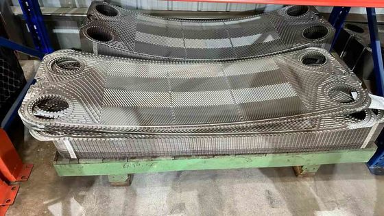 ألواح مستبدات الحرارة Hastelloy GEA صفيحة هيرنجبون نمط صفيحة