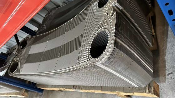 مكونات مقايض الحرارة الصفيحة APV / SPX النيكل النقي Ni200 Ni201 Hastelloy