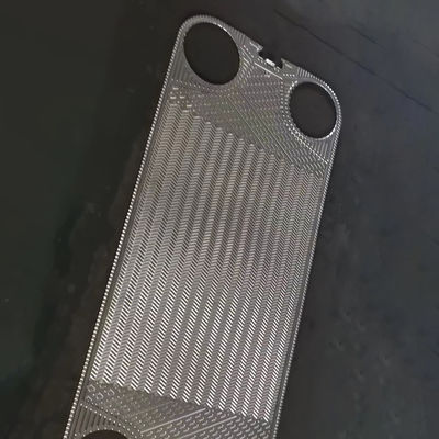 لوحة مبادل الحرارة المكبسة مع NBR / EPDM / Viton Gasket حتى 200 درجة مئوية